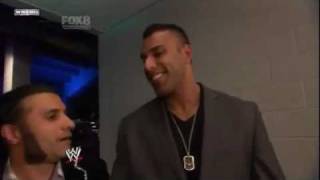 The Great Khali talks to Jinder Mahal  Smackdown 5611 [upl. by Kcoj977]