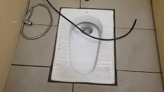 TJP Dolphin Square Shaped Squatting toilet on a High Level Techplas Cistern [upl. by Dlaregztif13]