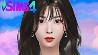 IU  The Sims 4 CAS   FULL CC list DL [upl. by Darsey174]