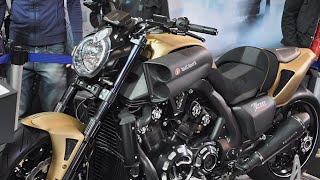 TheNew 2024 Yamaha VMax ABS The Short Swingarm and Lightweight Design Highlights [upl. by Doralynn514]