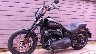 Harley Davidson Street Bob quotDart Flyscreenquot Install [upl. by Iinde190]