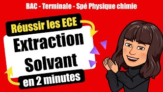 👩‍🔬Réussir lECE de Spécialité Physique Chimie  EXTRACTION  TERMINALE [upl. by Chemash]