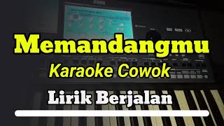 karaoke memandangmu nada cowok [upl. by Rebane760]