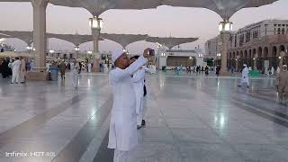 Azan time Masjid e Rasool Madina Shareef beautiful Azan ❤️ अज़ान मस्जीदे नबूवी मदीना शरीफislamic [upl. by Turne329]