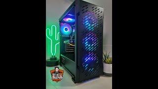 Rotanium TemperTG304 RGB Gaming Pc Build Log [upl. by Ilenna]