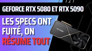 Nouvelles rumeurs sur les specs des prochains GPU RTX 5000 [upl. by Ck]