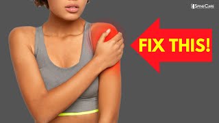 How to Get Rid of Rotator Cuff Pain at Home NO EQUIPMENT [upl. by Webb]