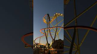 Railblazer Sunsets at CGA amusementpark rollercoaster thrill shorts [upl. by Nahej]