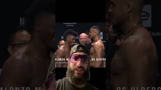 Carlos Ulberg 265 VS Alonzo Menifield 215 Ulberg by KO 110 ufc mma shorts [upl. by Neerom]