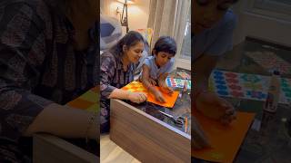 Minivlog355👧Nainis best Table mat with Fevicol MRCrafting madeFevicolMR AD FevicolInNewAvatar [upl. by Aggappera]