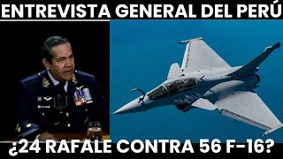 General Peruano 50 cazas Chilenos vs 12 cazas de Perú ¿por eso Perú quiere 24 Rafale [upl. by Zippel]