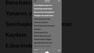 Derinlerde  Speed Up cemadrian markeliyahu speed upsc up spotify lyrics [upl. by Wendel227]