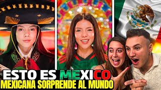 MEXICANA SE VUELVE VIRAL PONIENDO A MÉXICO EN ALTO 🇲🇽😍 reacción a México haz lo tuyo de Doris [upl. by Nnylecyoj]