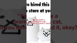 Top 5 Battle Cats Quotes funny battlecat livingtombstone memes battlecats shorts fyp short🔥 [upl. by Enyluqcaj]