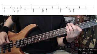 My Favorite Mistake by Sheryl Crow  Bass Cover with Tabs PlayAlong [upl. by Notsreik419]