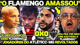 JOGADORES do ATLÉTICO MG REVOLTADOS quotNOS LIVRAMOS DE UMA GOLEADA do FLAMENGO no MARACANÃquot [upl. by Saisoj]