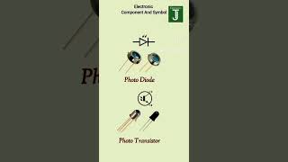 tjelectronicsviralvideo foryou fypdiode youtubeshorts  photo diode and transistor symbols [upl. by Nabatse]