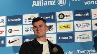 Jakob Ingebrigtsen 1 before 2024 Brussels p4 [upl. by Airpal]