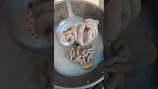 Chitterlings Coconut Recipe  How to Cook Chitterlings in my Village shorts [upl. by Sclater205]