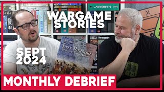 Wargame Stories  Monthly Debrief S4E9  Sept 2024  The Players Aid [upl. by Derrick4]