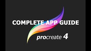 Procreate 4 tutorial  A complete app guide for iPad artists [upl. by Yetnruoc]