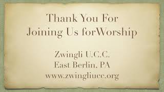 Zwingli UCC of East Berlin PA Live Stream [upl. by Enninaej]