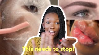 Beauty trends that I’d never participate in 🚫🙅🏽‍♀️ [upl. by Shwalb]