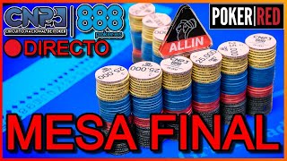 🔥🔥🔥 GRAN FINAL CNP 888Poker 😱 120000€ on TOP  Mesa Final Torneo de poker en vivo en español [upl. by Darell48]