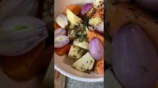 Herb Roasted Sweet Potato vegan vegetarian  CaribbeanPotcom [upl. by Ynohtnaleahcim]