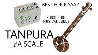 Tanpura A Scale  Raagini  Best Tanpura For Riyaaz  Musical Buddy [upl. by Aciria]