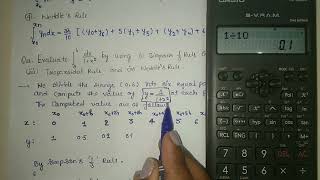 Trapezoidal Rule  Simpsons 13 nd 38 Rule Weddle Rule numerical problem  numericalanalysis [upl. by Arek]