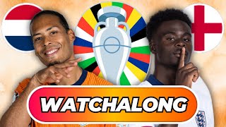 WATKINS WINS IT Netherlands 12 England LIVE  Euro 2024 Watch Along [upl. by Nirual]