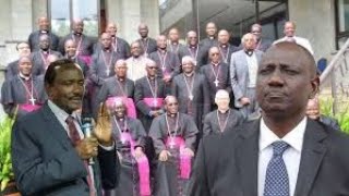 quotTHANK YOU BISHOPSquot KALONZO CONGRATULATES CATHOLIC BISHOPS FOR CRITISIZING RUTO [upl. by Venita]