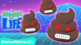 EVIL POOP EMOJIS  Emoji Madness Times A Million  YOUR COMMENTS COME TO LIFE [upl. by Becki]