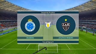 PES 2019  CRUZEIRO X ATLÉTICO MINEIRO  1080P  60FPS  ESTÁDIO DO MINEIRÃO [upl. by Vergil546]