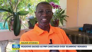 Meadows Sacked as PNP Caretaker Over Scamming Remarks  CVMTVNews [upl. by Retsel250]