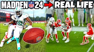 I Recreated the TOP PLAYS From NFL Week 9 in Madden 24 [upl. by Alaj]