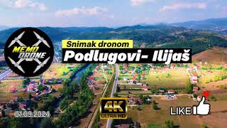 PodlugoviIlijaš  4K Snimak s dronom [upl. by Harlen]