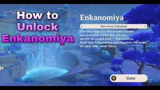 How to complete the Enkanomiya prerequisite quest Still Water’s Flow in Genshin Impact [upl. by Amsirac163]