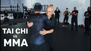 Using Tai Chi To Win MMA Grappling Exchanges [upl. by Niarb]