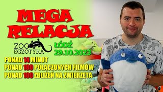 MEGA Relacja ZOOEGZOTYKA 29102023  Łódź [upl. by Bushweller141]