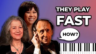 How do PRO pianists play so FAST Their 3 Secrets [upl. by Urdna]