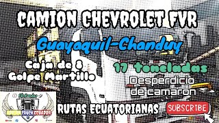 Chevrolet FVR Caja de 8 velocidades con martillo RutasEcuatorianas [upl. by Harrell]