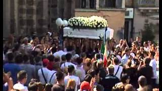 Celebrati i funerali di Rosario Ranno [upl. by Durrej]