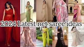 2024 Latest saree collection new model sarees design party amp wadding wear saree 💐🌹 [upl. by Kalk618]