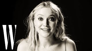 Dakota Fanning on The Bachelor The Alienist and Britney Spears  Screen Tests  W Magazine [upl. by Xaviera]