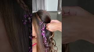 Wedding special hairstyle  hairstyle for girls  hairstyle bridal  hairstyle hairstyleshorts [upl. by Sudaorb]