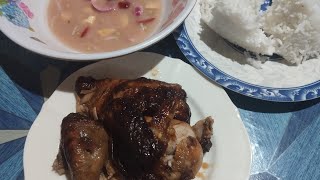 Lechon Manok muna mga bai iwan saglit ang bagoong 👍🙋♥️ [upl. by Roseanne]