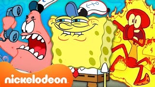 SpongeBob  55 MINUTEN lang klassieke SpongeBobmomenten 🧽  Nickelodeon Nederlands [upl. by Antons640]