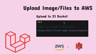 Larave Image Upload to AWS  Upload Files in AWS S3 Bucket  Easy [upl. by Anhavas692]